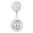 Montre d'infirmière rétractable montre de poche portable à clipser montre fleur broche montre à quartz