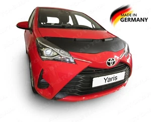 CAR HOOD BRA fit TOYOTA Yaris - Vitz 2010-2020 FRONT END NOSE MASK BRA DE CAPOT - Imagen 1 de 4