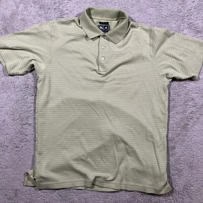 Adidas Años 80 Dos Capas Polo Mujer Pequeña Verde Lima Rayas Golf Deportes UV Y2K Foto 1 de 4