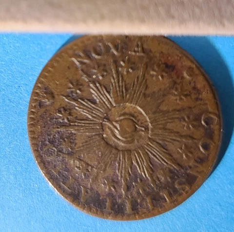 1783 C Extremely Rare XF-VF Nova Constellatio Pointed Rays - Small US Nova Cent Cover
