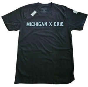 Starbucks x Palmer Cash Women’s Medium Black T-Shirt “MIchigan X Erie” - Picture 1 of 1