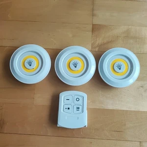 3er Set LED Unterbauleuchte Schrankbeleuchtung Batterielampe Fernbedienung - Bild 1 von 3