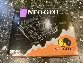 SNK Neo Geo CD Console CD-T01 with Box , Complete Of Cables, Psu , Manuals,