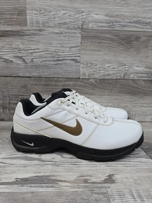 Zapatos de golf Nike Sport Performance para hombre talla 11,5 312240-121 blancos y tostados  Foto 1 de 4