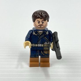 Lego Star Wars Minifigure Cassian Andor (Dark Blue Coat) sw0790 75155 Excellent