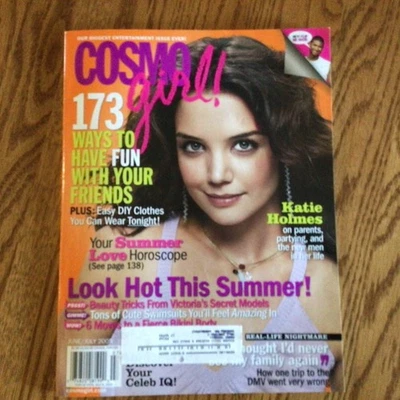 Cosmo Girl Magazine June/July 2005 Katie Holmes ~ Usher Foto 1 de 2