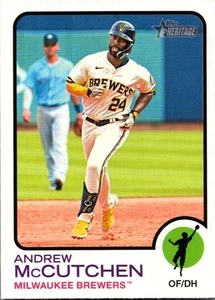 Topps Heritage 2022 variación de imagen #508 Andrew McCUTCHEN - Imagen 1 de 1