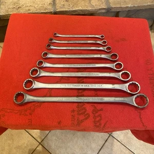 Vintage =CRAFTSMAN=V= Series 8 pc SAE Double Box End Wrench Set 3/8'' - 1-5/16'' - Bild 1 von 13