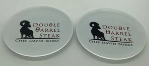 Juego de 2 platos de 8" de doble barril de carne Restuant Chef David Burke Porzellanfabrik - Imagen 1 de 10