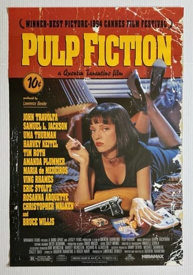 Pulp Fiction Original ein Blatt Filmposter 27”x40” - Bild 1 von 4