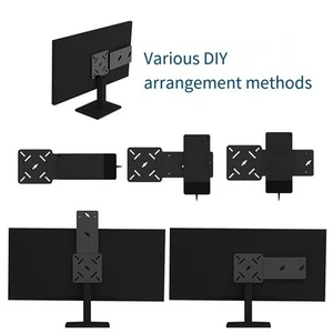 Seamless Mount for Dell WD19 Docking Station with Easy InstFor Allation - Bild 1 von 11