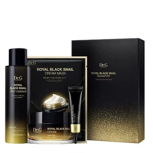 Dr.G Royal Black Snail Hautpflege Set Essenz Toner 165ml Creme 50ml Gratis Geschenk - Bild 1 von 6