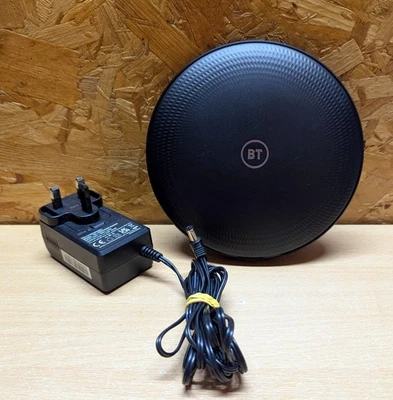 BT Complete Wi-Fi Disc Extender  Black - Without Feet - Image 1 of 4