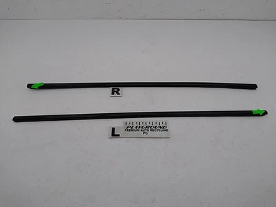 BMW 650i E63 E64 Pair Of Left & Right Door Window Seal Moldings Fits 2006-2010 - Image 1 of 4