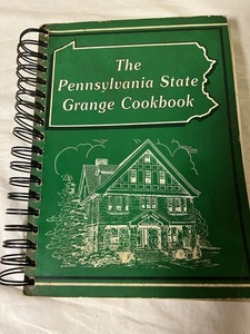VTG 1992 Pennsylvania State Grange Cookbook Pennsylvania State Grange Staff Food - Imagen 1 de 11