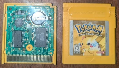 Pokémon Versión Amarilla Edición Especial Pikachu (Nintendo Game Boy, 1999) Foto 1 de 3