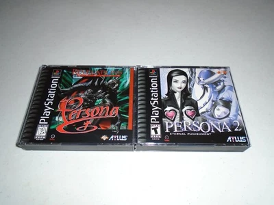 Persona 1 & 2 Revelations Eternal Punishment Atlus ☆☆ Completo PlayStation 1 PS1 Foto 1 de 4
