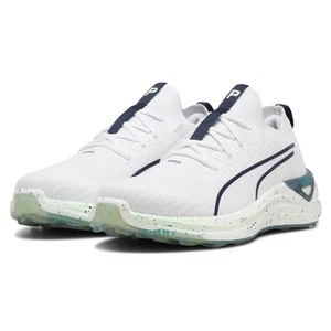 Puma X PTC Mens Electrocat Nitro Palm Spikeless Shoes 46% OFF RRP - Picture 1 of 4
