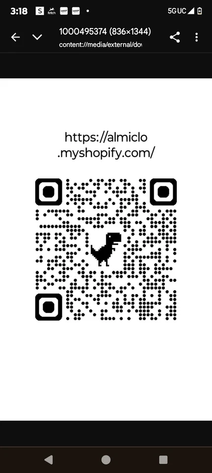 Código QR para Almiclo Shopify Store Foto 1 de 1
