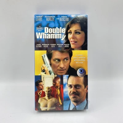 Vintage 2001 Double Whammy VHS Tom DiCillo Denis Leary Sealed Brand New Comedy - Image 1 of 4