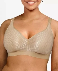 New CHANTELLE 2792 Beige C Magnifique Full Bust Wirefree Bralette Size 32D - Picture 1 of 5