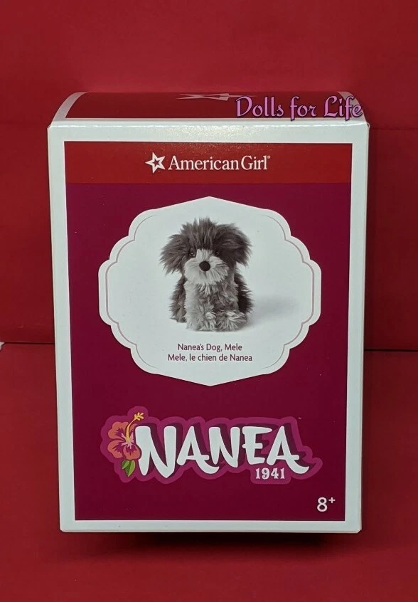 American Girl Beforever Nanea Mitchell Mele Pet Dog in Hand Gr8 Gift
