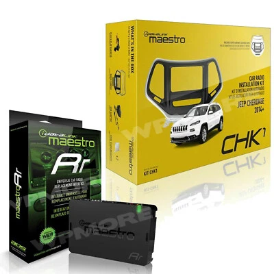 iDatalink Maestro Dash KIT KIT-CHK1 for Jeep Cherokee 2014 and UP + ADS MRR - Image 1 of 4