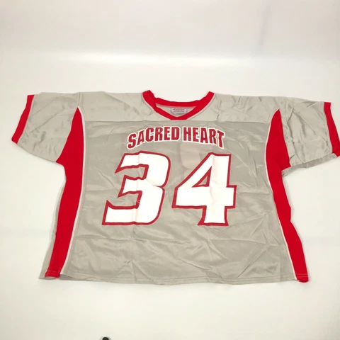 Sacred Heart Pioneer Lacrosse Jersey XL Extra Large Mens Dynamic Sports 34 Gray Cover