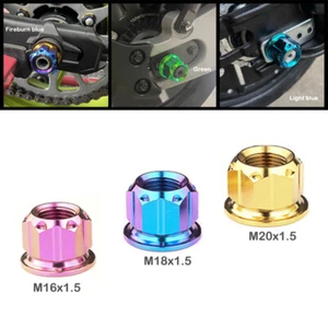 For Maverick electric car Motor Nut M16 M18 M20x1.5 Titanium Alloy TC4 Nuts - Picture 1 of 9