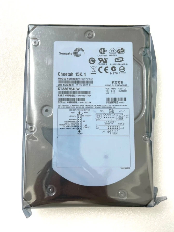Compatible New Seagate ST336754LW 36.4GB, 15000RPM, 3.5" Internal Hard Drive - Image 1 of 1