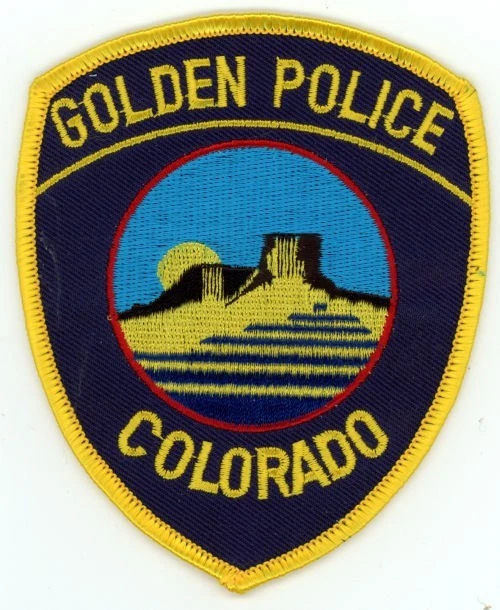 COLORADO CO GOLDEN 警察 NICE 肩贴 SHERIFF — 第 1/1 张图片