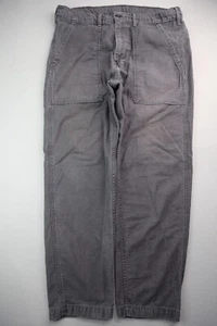 Men's 2015 Levi's Battalion Chino Pants Black Size 31x30 (Measure 31x27) - Picture 1 of 8