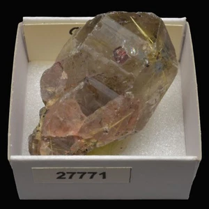 CUARZO RUTILADO Cristal (Brasil) G #27771 / Rutilated quartz - Bild 1 von 1