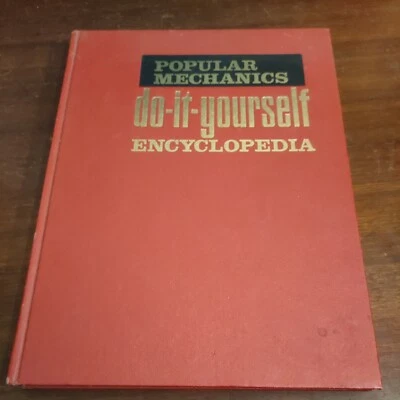 VINTAGE POPULAR MECHANICS DO-IT-YOURSELF ENCYCLOPEDIA - VOLUME 1 - NEW YORK 1968 - Image 1 of 4