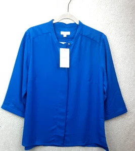 NNT Work Wear Size 14 Cobolt Blue 3/4 Sleeve  Brand New Top - Picture 1 of 8