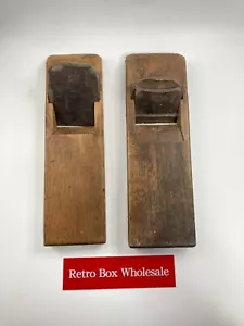 Kanna Plane Japanese Vintage Woodworking Carpenter Tool Set 2 Japan 17386 0713 - Picture 1 of 12