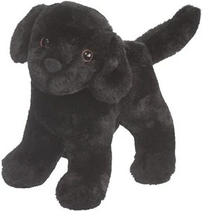 Douglas Cuddle Toys Abraham the Black Lab # 3997 Stuffed Animal Toy - Picture 1 of 1