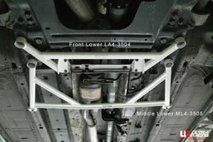 FOR ALFA ROMEO 159 3.2 V6JTS Q4 4WD 2005-2011 Front Lower Bar/Front Member Brace - Foto 1 di 3