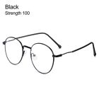 Metall Optische Brille Kurzsichtigkeit Brille Computerbrille Anti-UV Blau Strahlen Brille