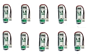 10 BATTERIE PILA LITIO SAFT LS14500 3,6V 2,6Ah COMPATIBILE ALLARMI TECNOALARM - Bild 1 von 2