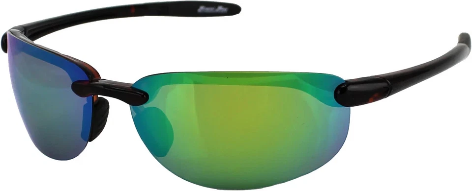 Bimini Bay Polarized Sunglasses MT-43074-AG Amber Green Len Tortoise Color Frame - Image 1 of 1