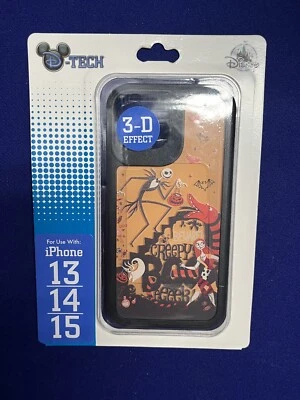 2024 Disney Parks Halloween Pesadilla antes de Navidad Murciélagos iPHONE 13/14/15 Estuche Foto 1 de 4