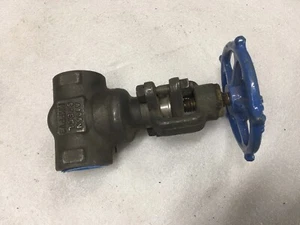 Velan 1” Globe Gate Valve 1975 PSI Model A Class 800 - W-2074W-02TY - New - Picture 1 of 6