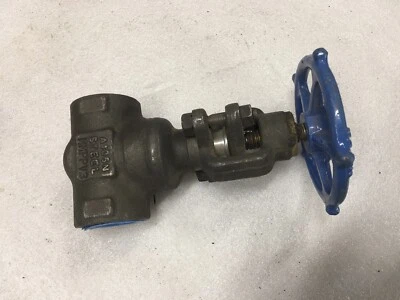 Velan 1” Globe Gate Valve 1975 PSI Model A Class 800 - W-2074W-02TY - New - Image 1 of 4
