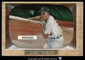 1955 Bowman #25 ORESTES MINNIE MINOSO HOF Chicago White Sox EX-MT - Picture 1 of 4