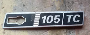 SCRITTA stemma logo fregio distintivo FIAT RITMO 105 TC auto d'epoca - Foto 1 di 2