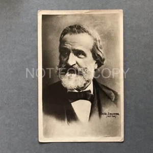VERDI GIUSEPPE Composer Original Soviet Photo Postcard IZOGIZ 3000 copies! - Picture 1 of 2