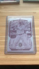 Matt Mervis 1st Bowman Chrome 1/1 Magenta Printing Plate