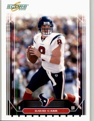2006 Score David Carr #103 Houston Texans - Image 1 of 2