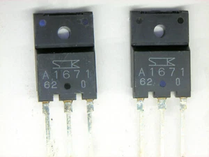 Transistor 2SA1671 ""Original"" SANKEN 1 pieza - Imagen 1 de 1